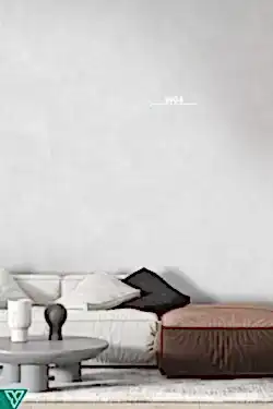 Ventrawall W04 - Yalıtımlı Sürülen Dokulu Beyaz Duvar Kağıdı