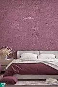 Ventrawall P09 Yalıtımlı Sürülen Desenli Pembe Duvar Kağıdı